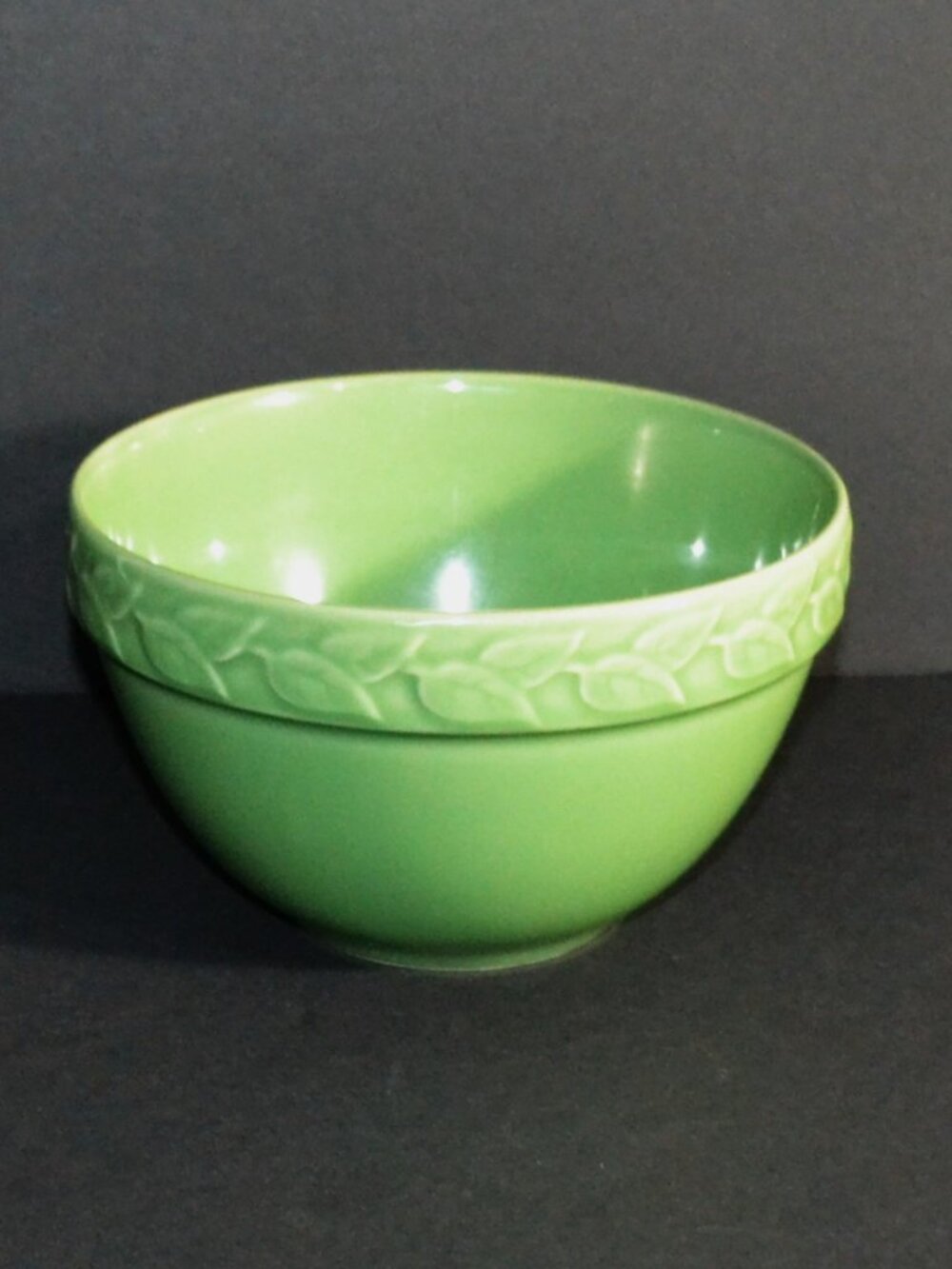 Riveria Van Beerd Home Again Stoneware Mixing Bowl Green Kitchen Cooking